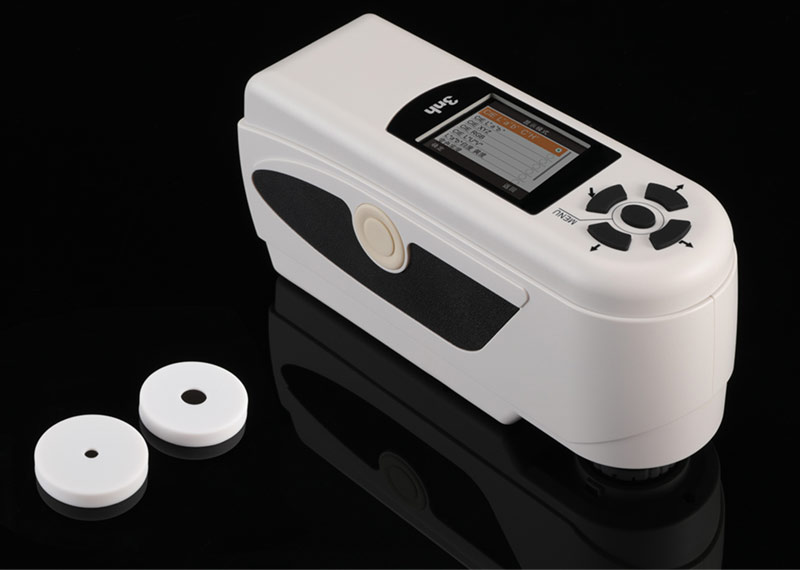 色差儀的取點範圍和測量數據的保存方法