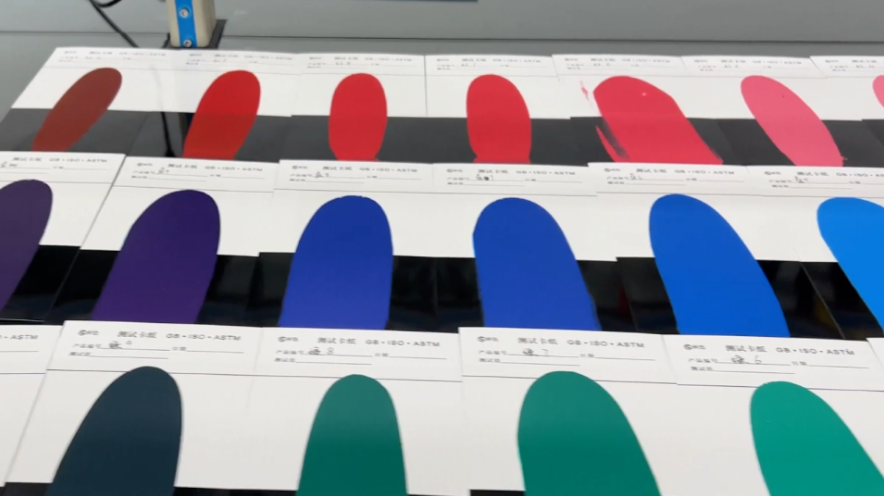 製作色階梯度數據庫 製作色階梯度數據庫