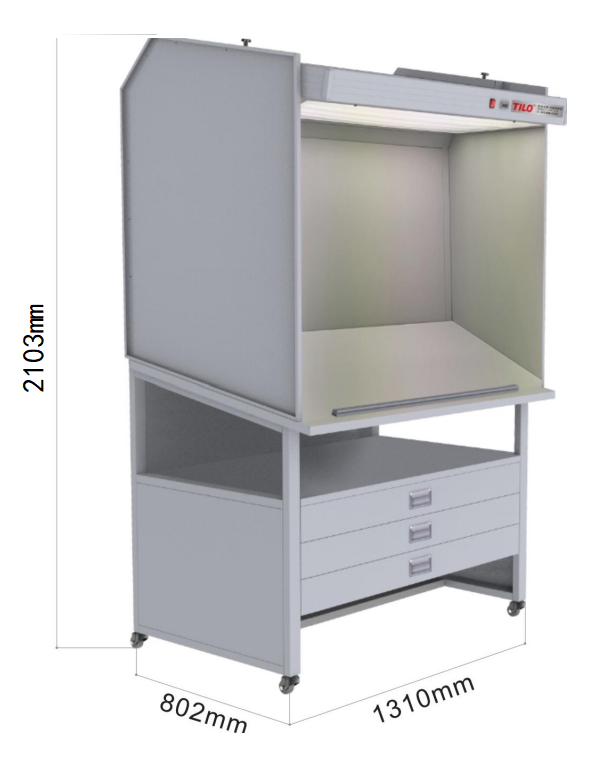 CC120-I 看樣台(對色燈箱)