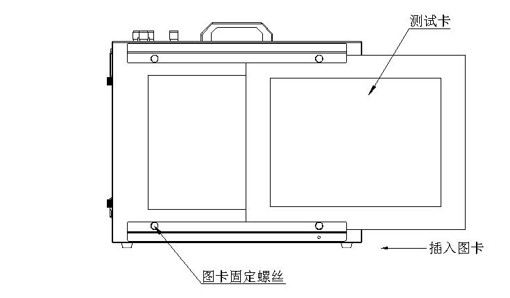 T259000高照度/可調色溫透射式燈箱圖卡安裝