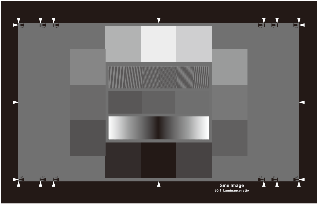 動態範圍測試卡